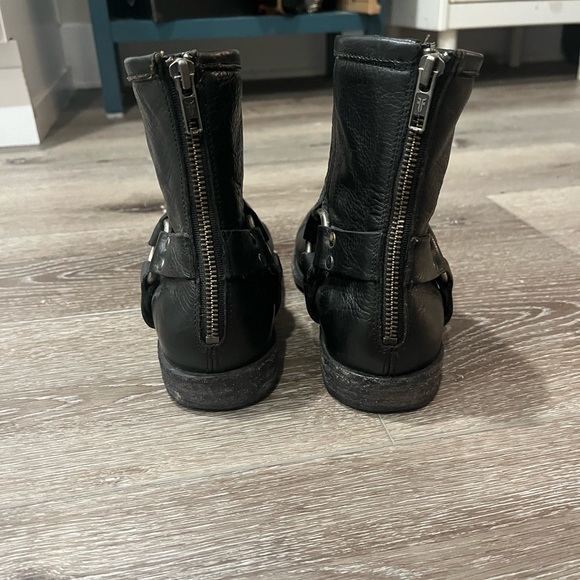 Frye Phillip Harness Moto Boots - Picture 3 of 6